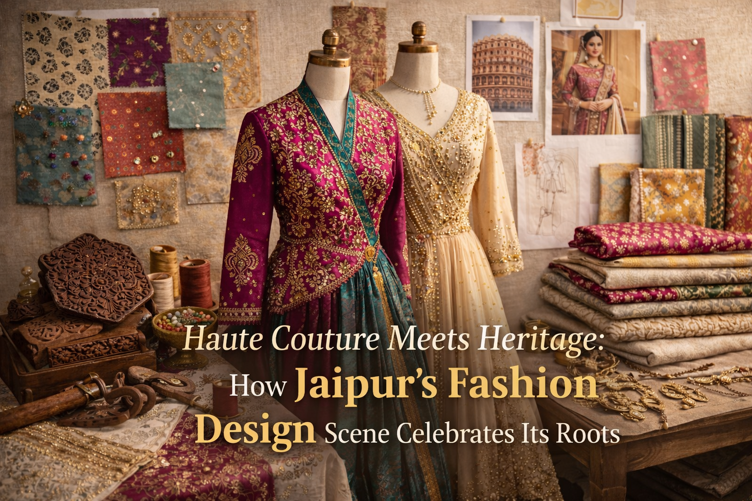 Haute Couture Meets Heritage: How Jaipur’s Fashion Design Scene Celebrates Its Roots