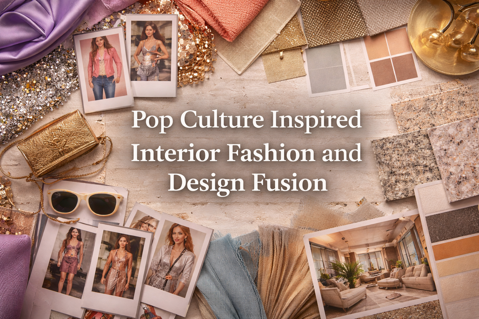 Pop Culture Inspired Interior Fashion and Design Fusion