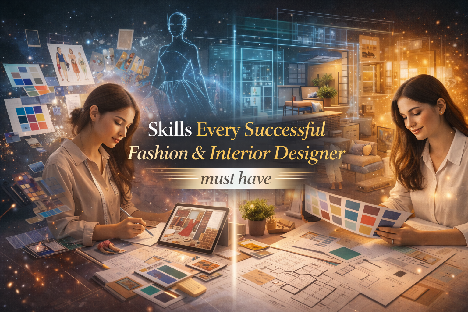 Skills Every Successful Fashion & Interior Designer must have
