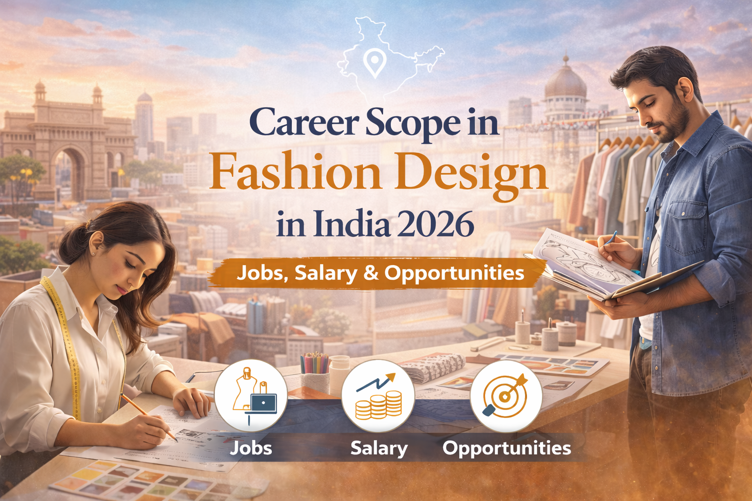 Career Scope in Fashion Design in India (2026): Roles, Salary & How to Get Started