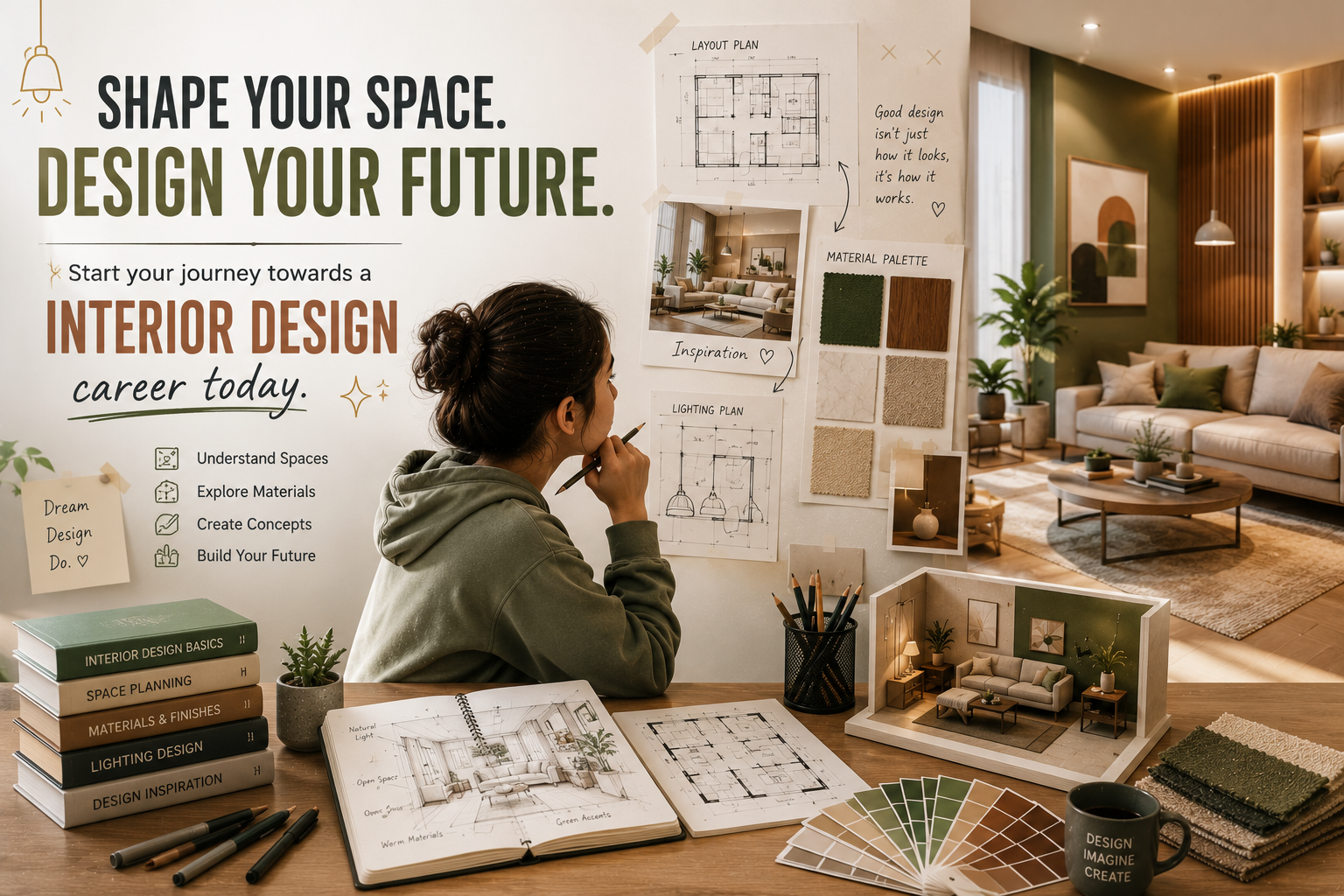 How to Prepare for Interior Design Career While Still in School